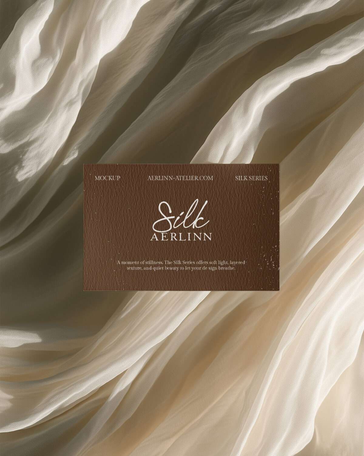 Satin Series 04 - Business Card Mockup
